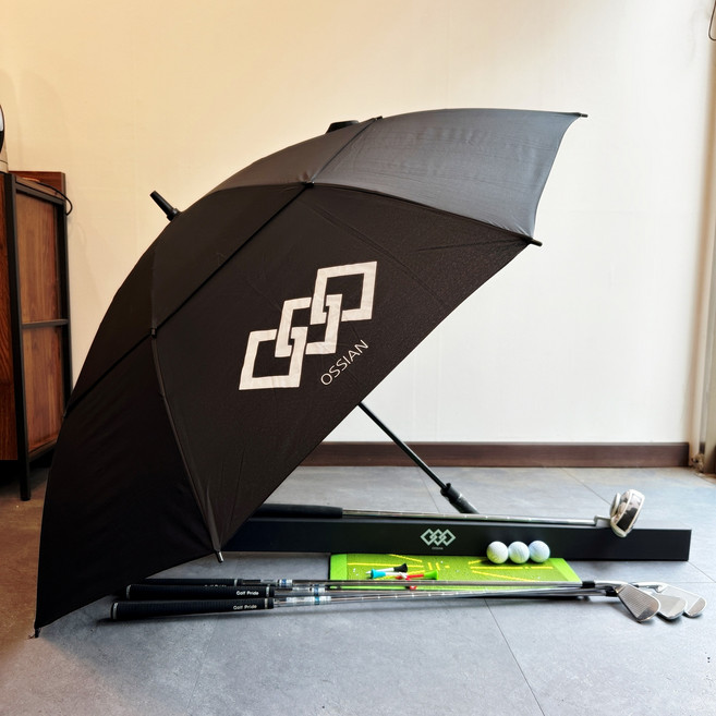 골프우산 튼튼한 장우산 큰 대형 방풍 태풍 자외선차단 의전용 이중, 혼합색상