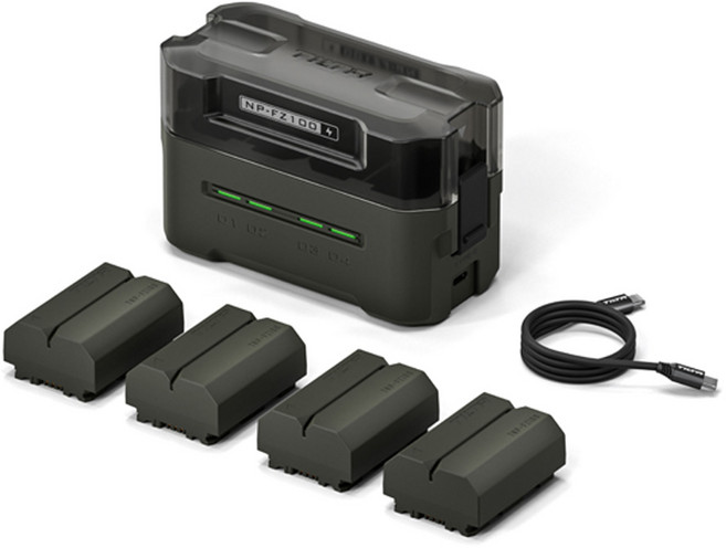 틸타 소니 FZ100 전용 배터리 4채널 호환 충전기 C타입 2배터리팩 키트 TBC-FZ100-B-GN, 1개