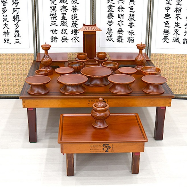 남원은행공방 남원제기세트 제사제기세트 물푸레나무 고전제기세트 21p 국내산 제기세트, 21개, 고전제기 21p