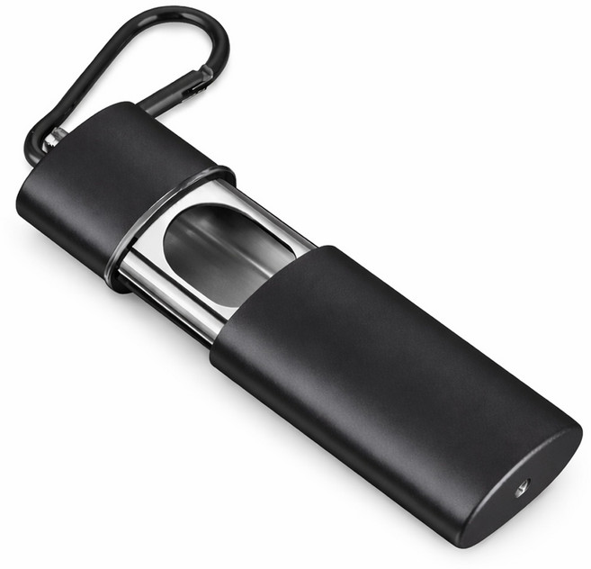 모디홈 휴대용재떨이 냄새 차단 담배 꽁초 케이스, 1개, 매트블랙