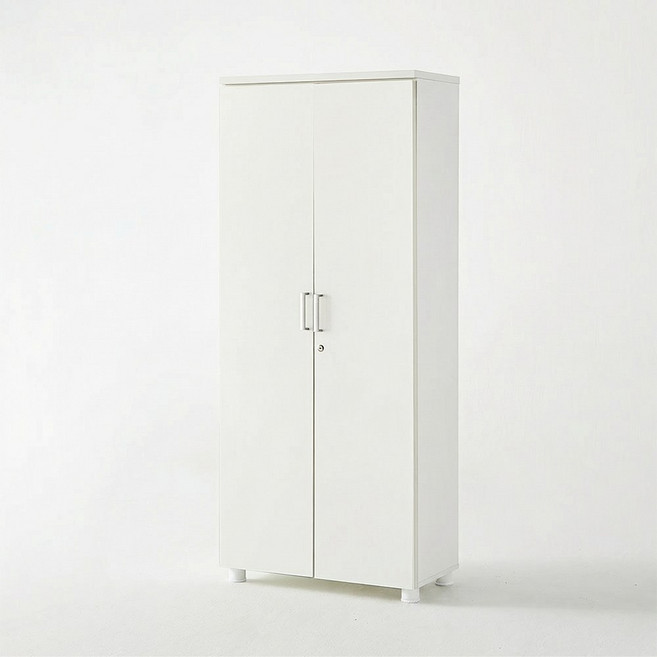 퍼스 5단 올문장 사무실 수납장 사무용 책장, 화이트