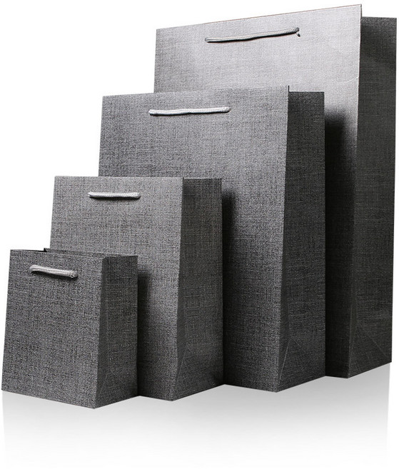 리드홈 코튼 무지 쇼핑백 그레이 50매, 코튼무지 그레이