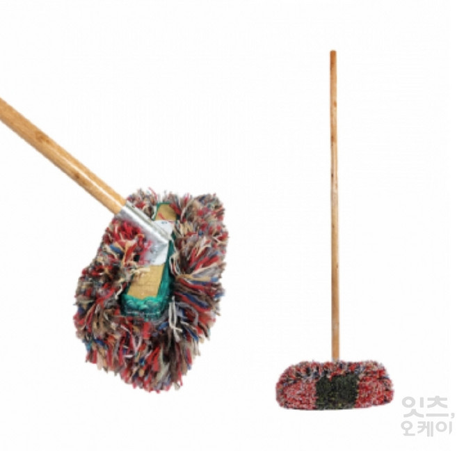 2ndok 큰차량 버스 세차 차솔 니스 목봉 150cm 건물청소용걸레, 1개