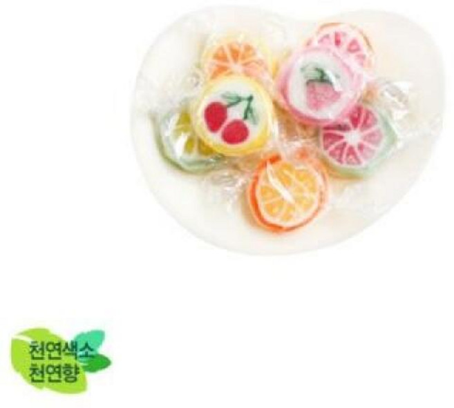 아트박스/위니비니 과일모양캔디50g, 1개, 50g