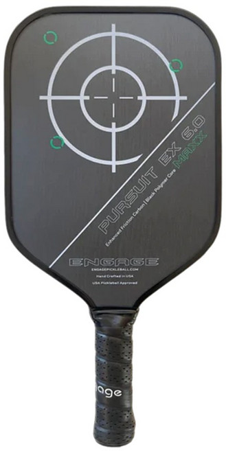 인게이지 피클볼 MADE IN USA 펄수트 MAXX EX 6.0 스핀 강화 피클볼 패들, 스탠다드, 1개