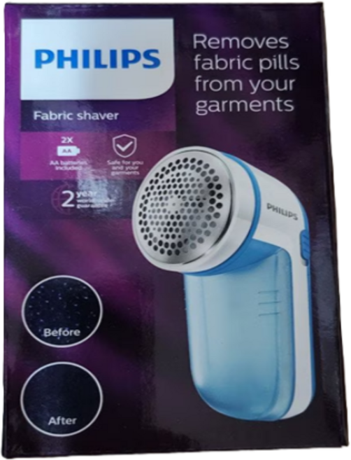 필립스 무선 보풀제거기 GC026 옷 니트 휴대용 보풀 정리기 보푸라기 제거기 건전지식, 1개