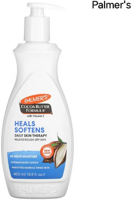 파머스 코코아 버터 포뮬라 힐스소프튼스 데일리 스킨 테라피 바디로션 400ml, 1개 - 쿠팡