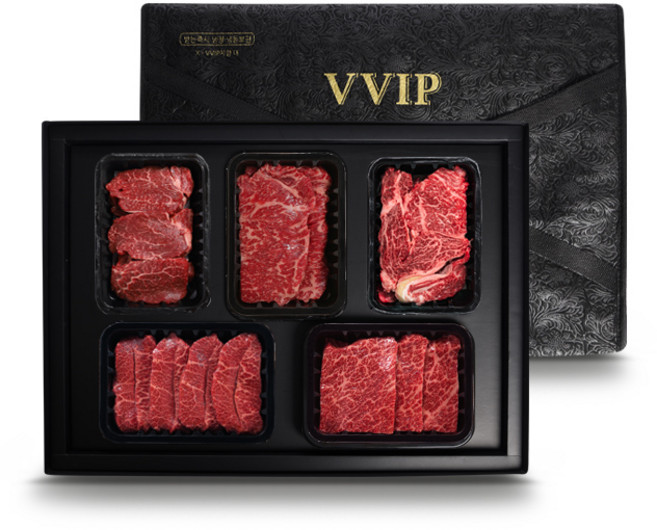 [한우드소] 1++등급 저온숙성 무항생제 한우 선물세트 프리미엄 특선 3호 세트 2kg