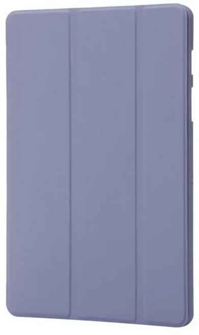 화웨이 미디어패드 M5 라이트 10 케이스 10.1 트리플 폴드 가죽 소프트 백 스탠드 태블릿 1 인치, [00] M5 Lite 10(10.1inch), [00] lavender gray, 1개