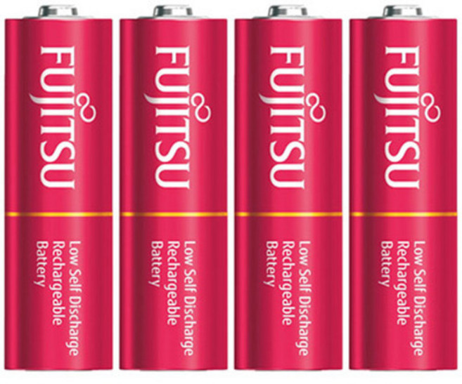 후지쯔 미니카 충전지 건전지 950mAh AA 세트 (816711)