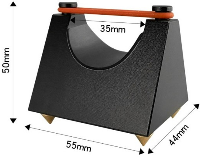 HI FI 브래킷 트레이 진동 케이블 신호 오디오 홀더 스탠드 방지 지원 스피커 전선용 전원, 1PCS