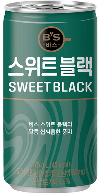 대일-비스스위트블랙175ml, 90개, 175ml