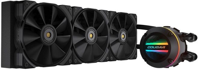 COUGAR 美洲獅 POSEIDON-GT 360 A.RGB 水冷散熱器, 1個