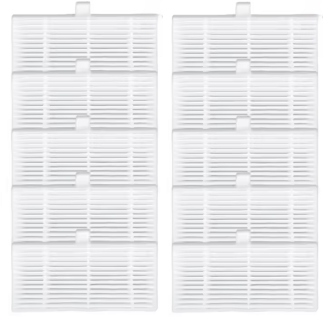 비브랜드 호환 틴도우 로봇청소기 소모품 teendow br151 / br150 / T11s, 1세트, 필터10개