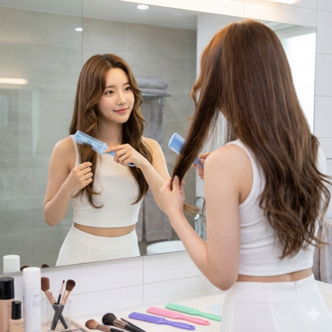 머리 손질칼 틴닝가위 숱가위 레자칼 헤어커터 커팅, 20개