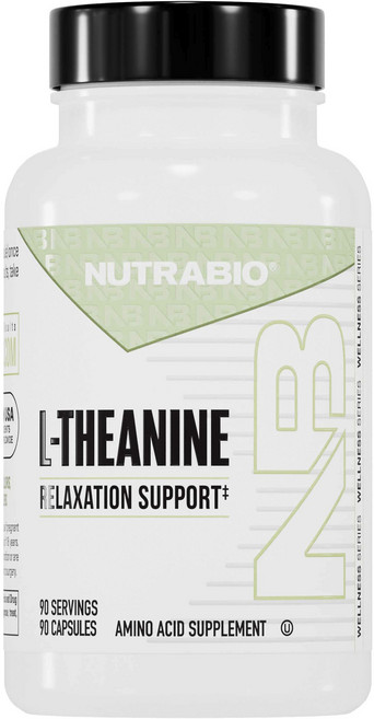 Nutrabio L-茶胺酸膠囊, 1個, 90錠