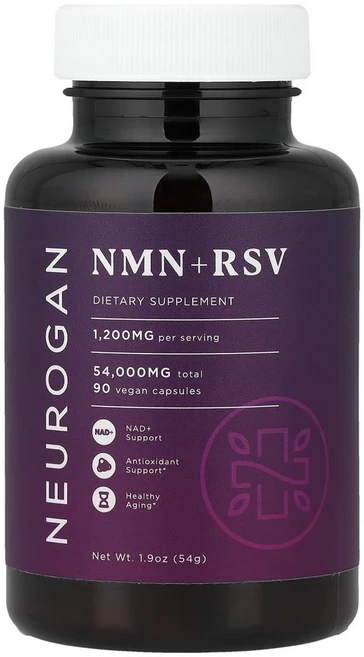 뉴로간 헬스 NMN 플러스 RSV Neurogan Health NMN + RSV 90정, 1개 - 쿠팡