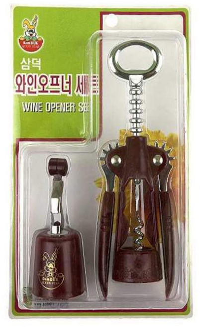 웅스토어 가정 와인 오프너 세트 와인코르크따개