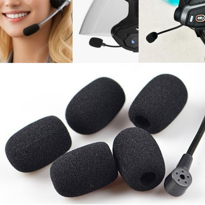 달리고닷컴 헬멧 블루투스 마이크 솜 교체용 세나 비모토 모토 오토바이, 1번 마이크솜3개