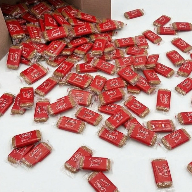 로투스 커피과자 비스코프 비스켓 대용량 스낵 120개(개별포장), 1개