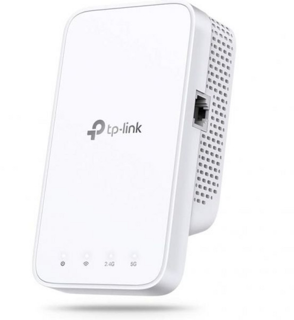 TP-Link AC1200 와이파이 범위 확장기 RE330 최대 1500 평방피트 및 25대 기기 지원 듀얼 밴드 무선 신호 증폭기 인터넷 리피터 이더넷 포트 1개 리뉴얼 제품