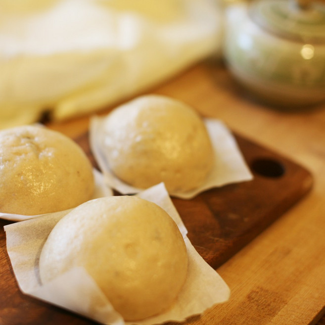 도현당 유기농 현미검은콩 비건 막걸리 팥 술빵 찐빵100g, 8개, 100g