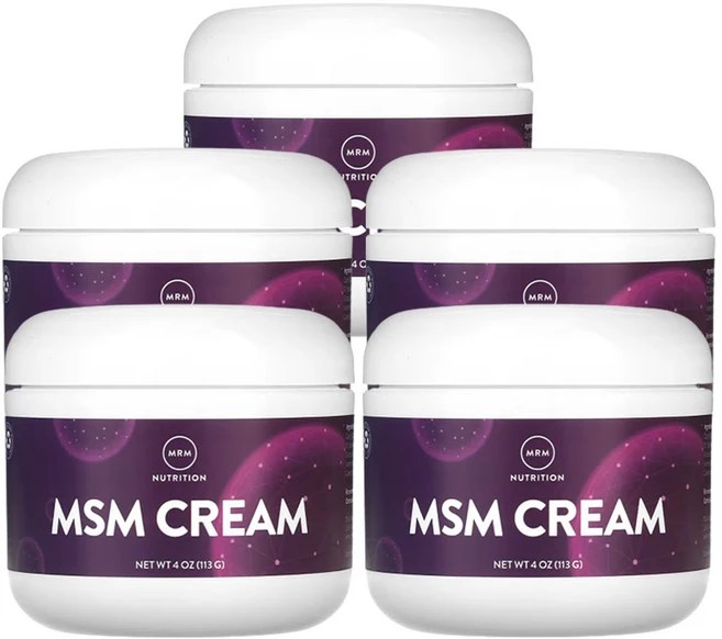 MRM뉴트리션 MSM 크림 113g(4oz), 5개 - 쿠팡