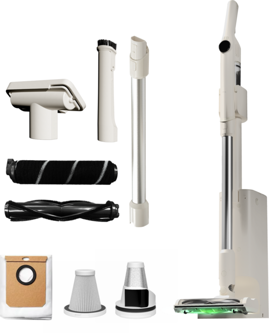 한국A/S 에어르 슬릭 클린스테이션 무선 청소기 + 26년형 + 800G 무게 + LED 라이트, 1개