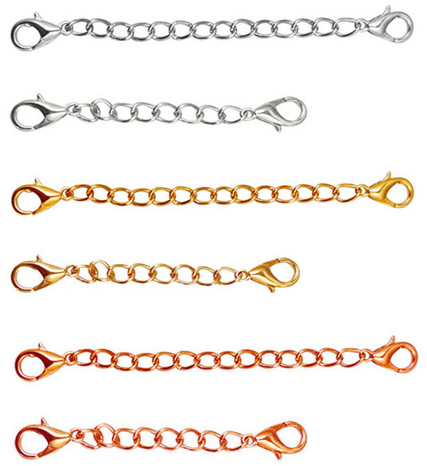 미채인 써지컬스틸 연장 목걸이 팔찌 발찌 체인 길이, 실버8CM, 1개