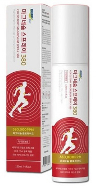COCOSTORY 380 온열효과 마그네슘 스프레이, 1개입, 1개, 120ml