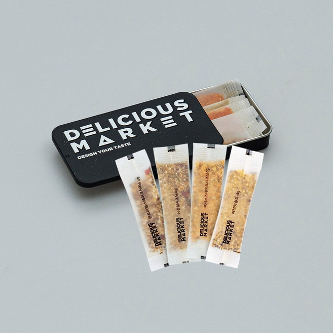 캠핑용 소포장 시즈닝 바베큐키트 몬트리얼스테이크시즈닝 포크바베큐 히말라야핑크솔트 허브솔트, 1세트