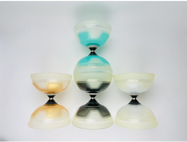 三鈴SUNDIA 2021磁浮獵鷹鈴聯名款 磁浮扯鈴 獵鷹培鈴 進階者適用 花式扯鈴首選 雪天使, 雪天使, 只有扯鈴, 1個