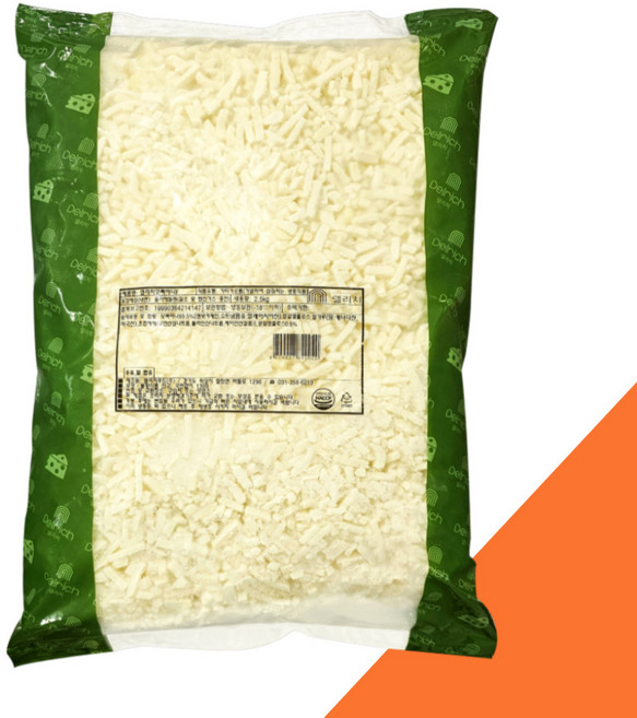 제이케이푸드 델리치 모짜아나 피자치즈 2.5kg 모짜아나 99%, 1개