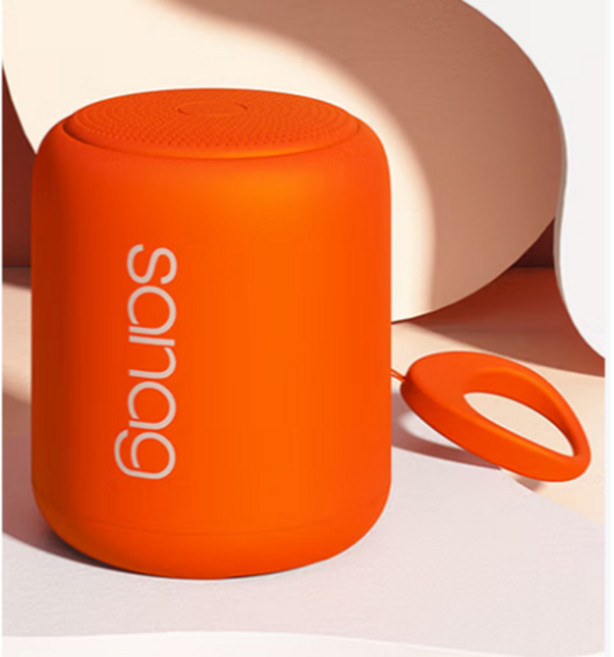 Sanag Loca X6 防水藍牙音響 TWS雙喇叭串聯 360 環繞重低音 18H超長續航 IP55防塵防水, 红色