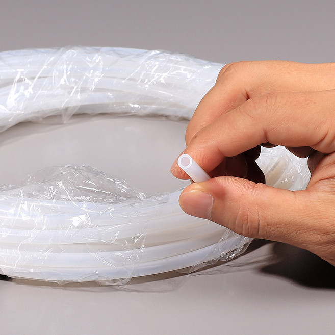 내열 실리콘튜브 내경 4mm 외경 6mm 무독성 DIY, 1개