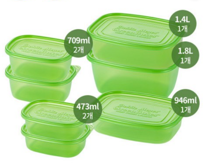 [쇼핑엔티] 행사 데비마이어 그린박스 뉴 스타터 패키지, _ 그린박스 뉴 스타터 패키지 7종 (473ml 2개+