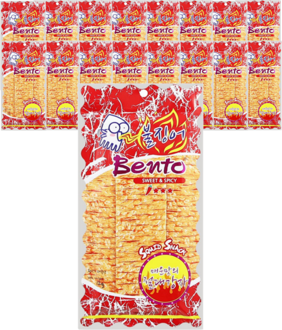 벤토불징어 스위트 앤 스파이시, 17개