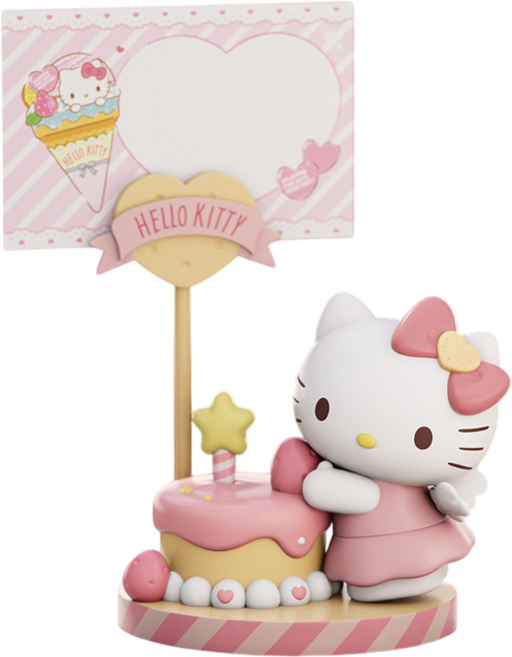산리오 정품 디저트파티 메모홀더, 헬로키티