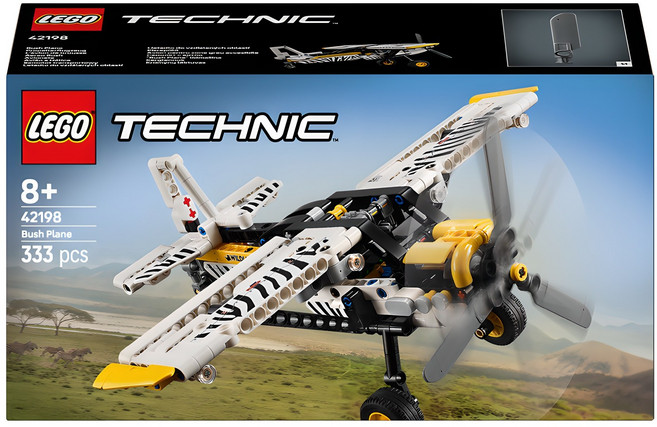 레고 테크닉 42198 오지 비행기, 1개, 혼합색상