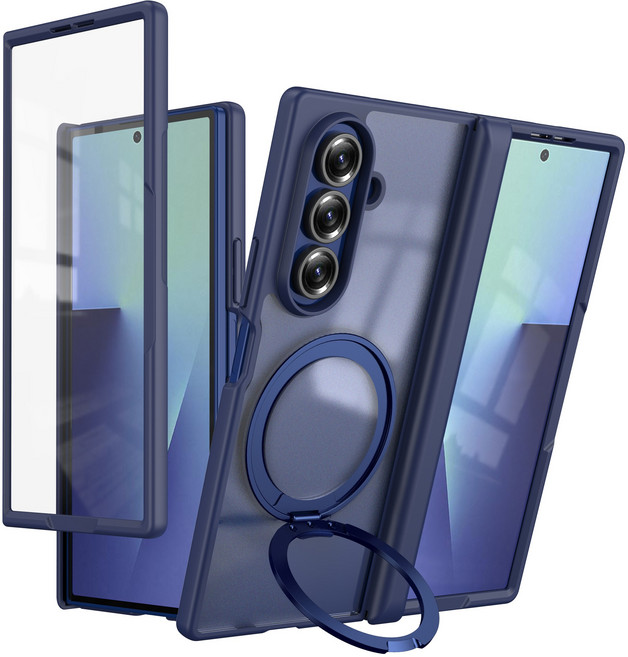 윰스모르 360회전 거치대 갤럭시 Z 폴드7 맥세이프 케이스 힌지보호 액정보호