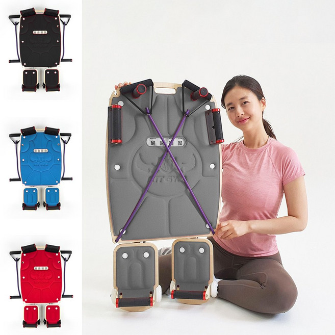 [홈쇼핑매진상품][본사정품] 키트짐 홈필라 리포머 홈필라테스 홈트 홈짐 가정용 올인원 운동기구, KIT GYM 쿠션 그레이, 그레이