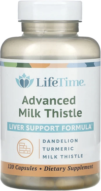 몸관리하세요 겨울입니다 LifeTime Vitamins 어드밴스드 밀크시슬 캡슐 120정 특별관리진행, LifeTimeVitamins어드밴스드밀크시슬캡슐120, 1개 - 쿠팡