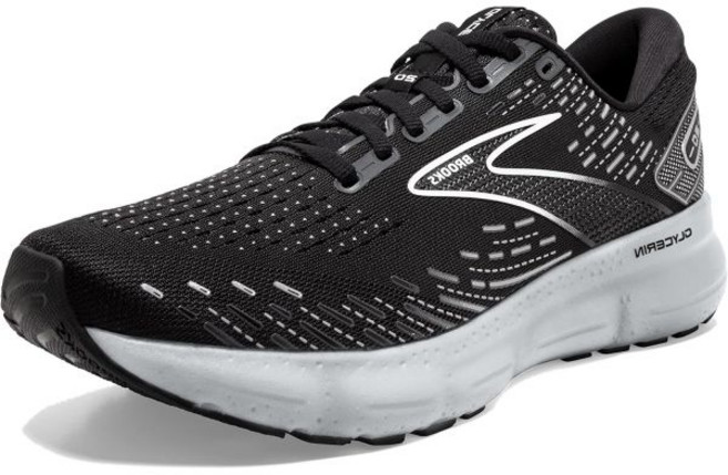 브룩스 남성 글리세린 20 뉴트럴 런닝화 블랙 화이트 알로이