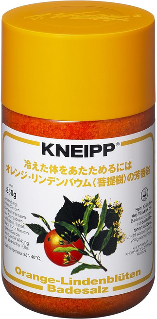 Kneipp 바스솔트 오렌지 린덴바움 보리수의 향기 850g, 1개