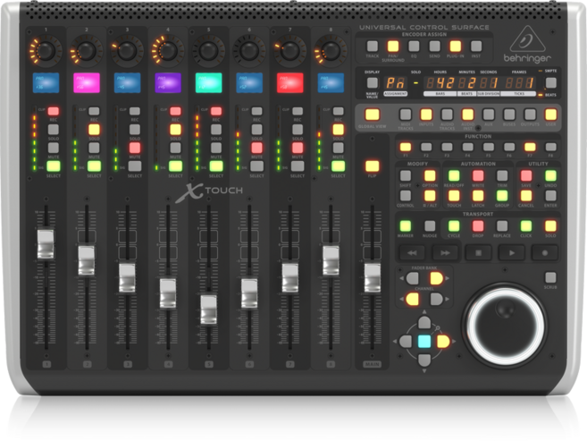 베링거 X-TOUCH 범용 MIDI/DAW 컨트롤 서피스(컨트롤러) / XTOUCH 서페이스, 단일, BEHRINGER X-TOUCH