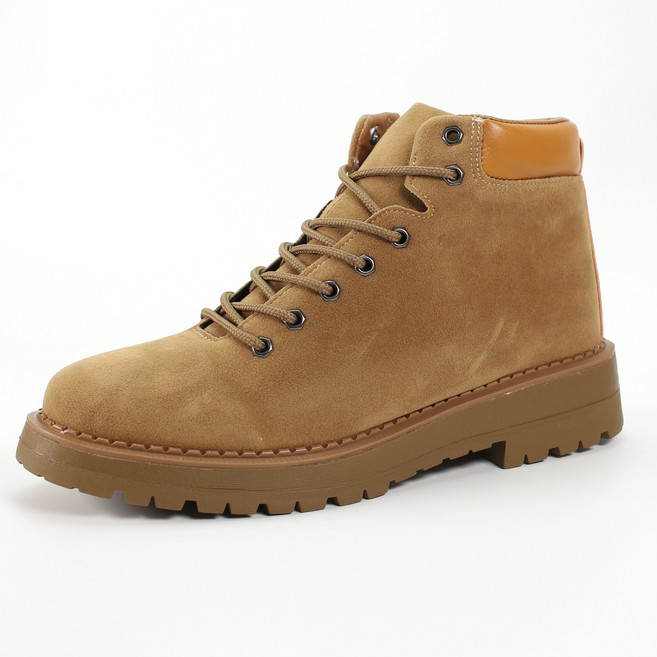 남성 스웨이드 워커 하이컷 부츠 지퍼 캐주얼화 데일리 남자신발