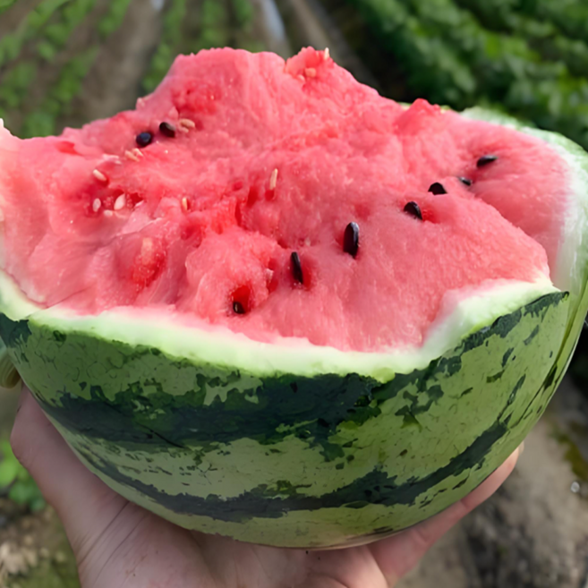 8위 - [하루30통] 고당도 음성 맹동 하우스꿀수박, 1개, 8kg