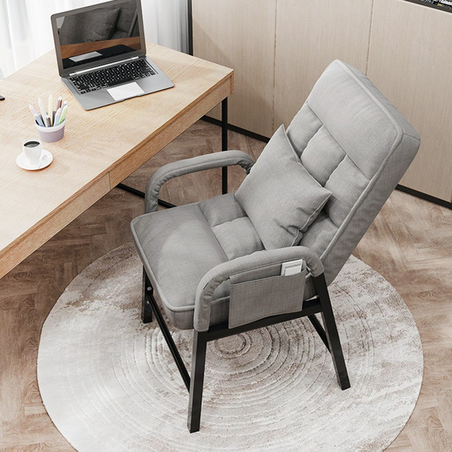 (주)실버미어 리클라이너 사무용 공부 컴퓨터 쿠션 의자, 1개