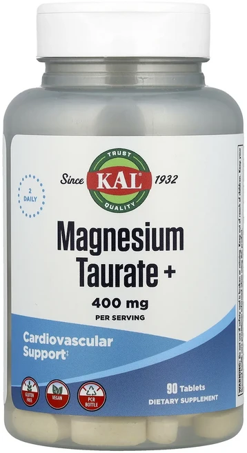 KAL 마그네슘 타우레이트+ 90정, 1개 - 쿠팡