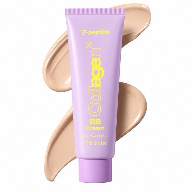 잇츠스킨 세븐펩타이드콜라겐 비비크림, 2개, 50ml